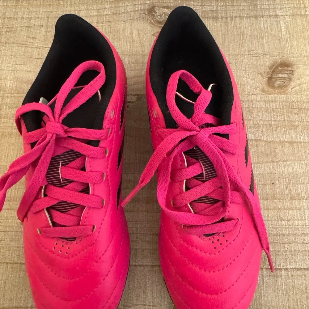 adidas Kids' Pink and Black Athletic Shoes - Picture 3 of 6